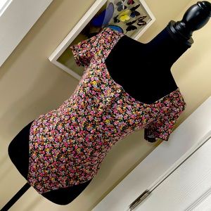 I’d Date Me Floral Body Suit